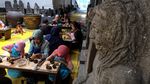 Libur Sekolah, Anak Belajar Membuat Kerajinan Tanah Liat