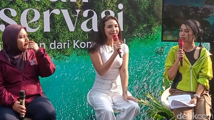 Manohara di kawasan Sudirman, Jakarta Pusat, Minggu (28/6/2026).