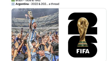 Akankah Argentina juara Piala Dunia 2026 dan menyabet tim yang berhasil back to back juara setelah sebelumnya ditorehkan Italia dan Brasil? Foto: pool