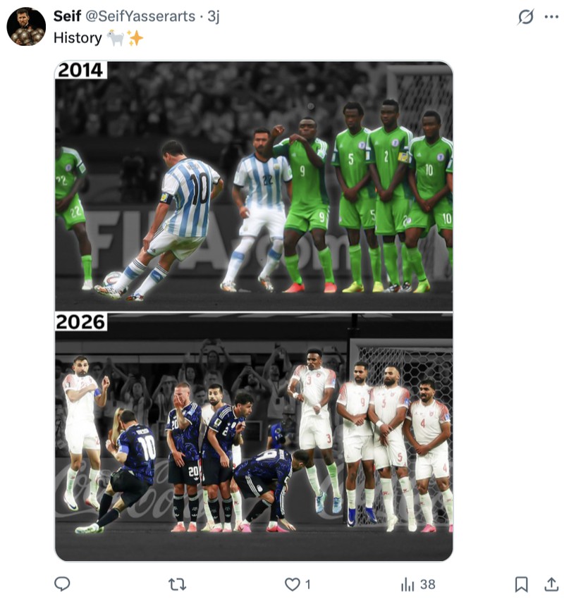 Meme Lionel Messi