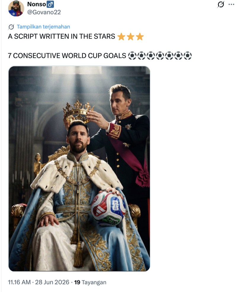 Meme Lionel Messi
