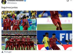 Meme Cristiano Ronaldo Jadi Anak Hilang di Portugal vs Kolombia