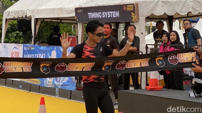 Pelari Nasional Indonesia asal Bangka Belitung (Babel) Robi Syianturi.
