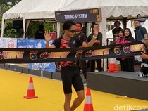 Pelari asal Babel Pecahkan Rekor Waktu Tercepat di Bhayangkara Babel Run 2026