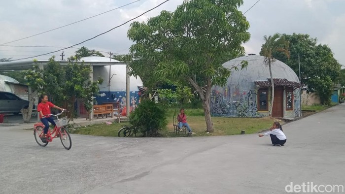 Rumah Teletubbies di Sleman, hunian relokasi korban gempa yang jadi desa wisata.