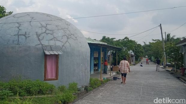 Rumah Teletubbies di Sleman, hunian relokasi korban gempa yang jadi desa wisata.