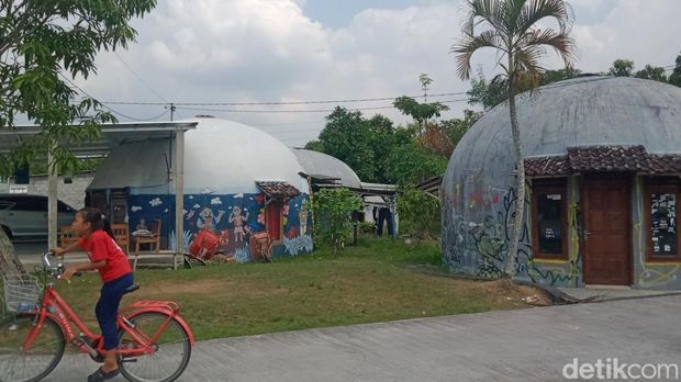 Rumah Teletubbies di Sleman, hunian relokasi korban gempa yang jadi desa wisata.