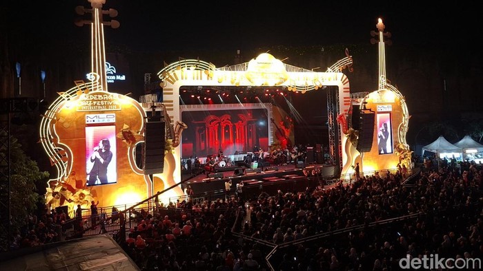 Suasana panggung Gedebage Jazz Festival 2026 hari ke-1, Sabtu (27/6/2026).
