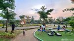 Momen Libur Sekolah Taman Nyawiji Nganjuk Jadi Alernatif Wisata
