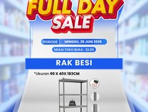 Rak Besi Banting Harga di Transmart Full Day Sale, Serbu!