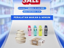 Alat Makan & Minum Diskon Gede-gedean di Transmart Full Day Sale