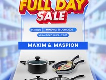 Cuma di Transmart Full Day Sale, Alat Masak Jadi Semurah Ini