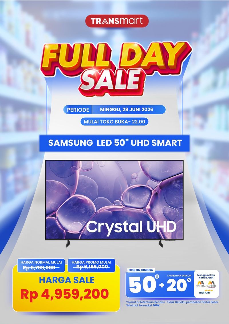 Transmart Full Day Sale 28 Juni 2026