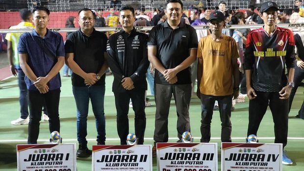 Tuan Rumah Sabet Juara dalam Final Kapolres Tanbu Cup 2026. (Humas Polres Tanbu) Tuan Rumah Sabet Juara dalam Final Kapolres Tanbu Cup 2026. (Humas Polres Tanbu)