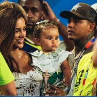 Kekasih Neymar, Bruna Biancardi, membawa serta anak-anaknya untuk menonton Piala Dunia 2026. Kehadiran Bruna dan anak-anak Neymar itu diunggah Neymar ke akun Instagram pribadinya. Foto: Instagram/@neymarjr
