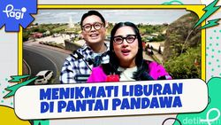 Video: Menikmati Liburan di Pantai Pandawa 