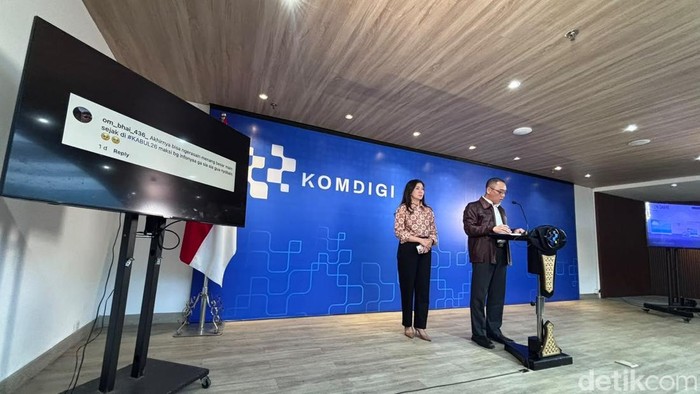 Direktur Jenderal Pengawasan Ruang Digital, Kementerian Komdigi, Alexander Sabar