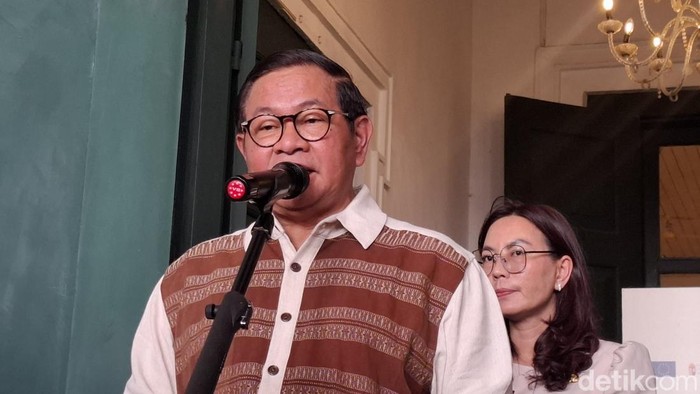 Gubernur DKI Jakarta Pramono Anung menyampaikan dukacita atas bocah tewas usai terperosok lubang di Manggarai, Tebet, Jaksel. (B Belia/detikcom)