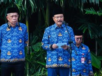 Pimpin Upacara Hari Keluarga, Gus Ipul Bacakan Puisi Berjudul Keluarga