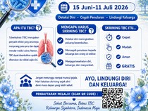 HKG PKK-HUT Dekranas 2026 Dorong Partisipasi Warga untuk Skrining Mandiri TBC