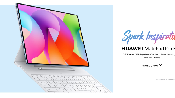 HUAWEI MatePad Pro Max Padukan Layar 13,2 Inci dengan Desain Ringkas