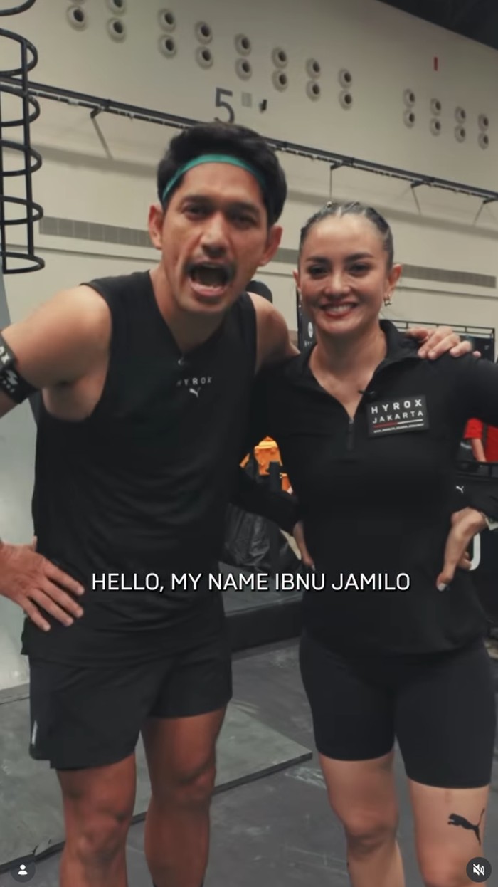 Luna Maya, Gisel, Ibnu Jamil hingga Ririn saat ikuti ajang HYROX Jakarta 2026.