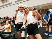 Momen Gisel-Luna Maya Banjir Keringat di HYROX Jakarta
