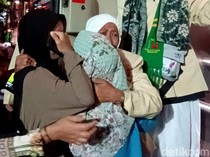 Kembali ke Tanah Air, Ratusan Jemaah Haji Disambut Tangis Haru Keluarga