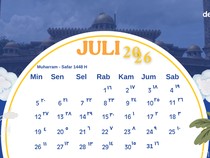 Kalender Hijriah Juli 2026: Tanggal Islam dan Jadwal Puasa Sunah