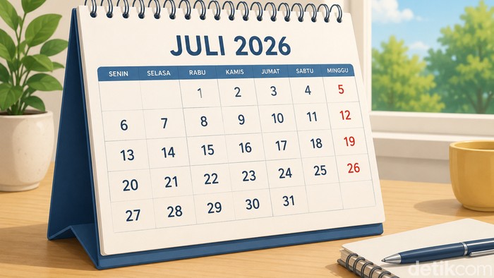 Kalender Juli 2026