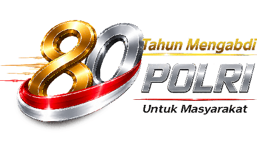 Logo HUT ke-80 Bhayangkara