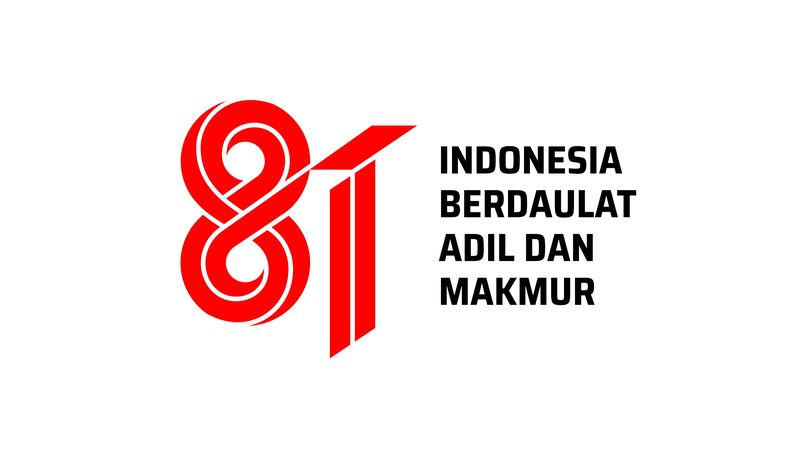 Logo resmi HUT Ke-81 RI (dok. Istana Presiden)