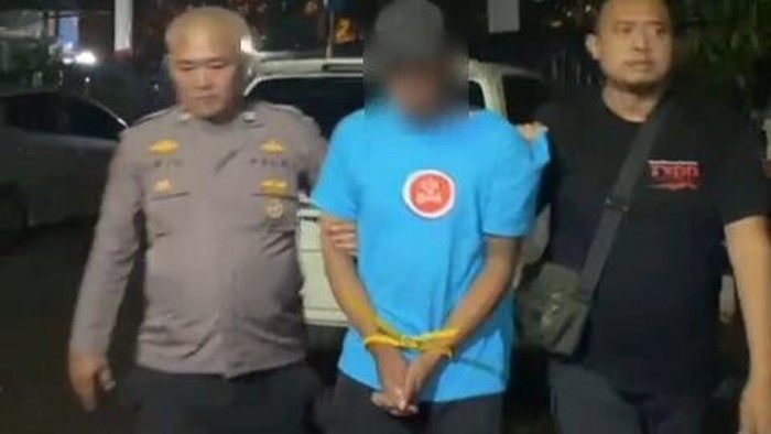 Pelaku pembacokan di Kabupaten Bandung diamankan petugas kepolisian.
