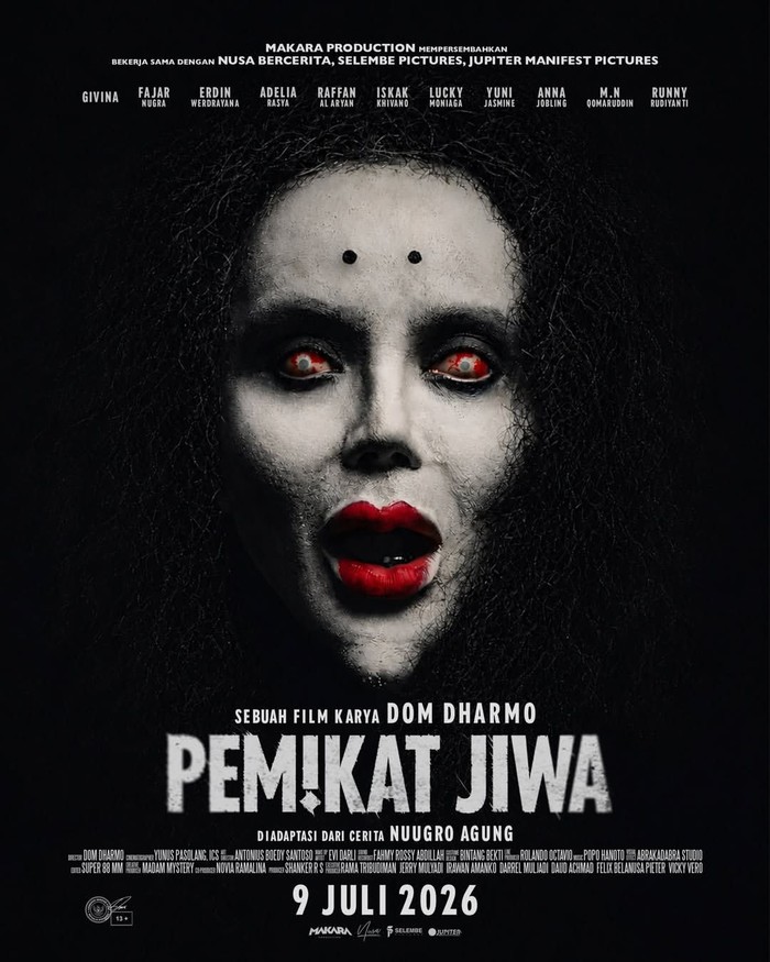 Poster film Pemikat Jiwa (2026).