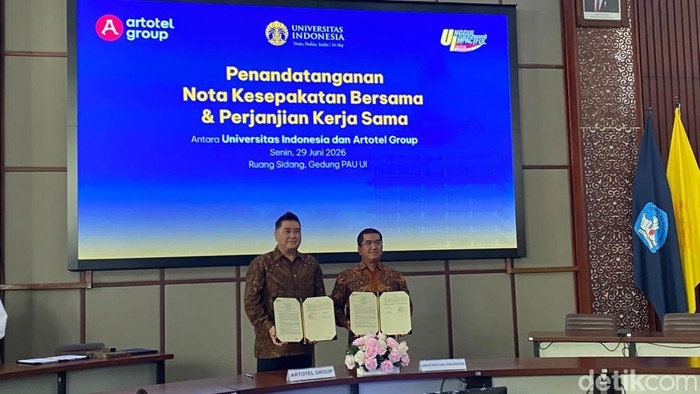 Penandatanganan MoU antara Artotel Group dengan Universitas Indonesia