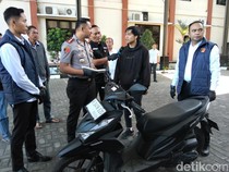 Maling Motor Diciduk di Temanggung Usai Gasak 6 Unit Honda Beat