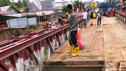 Kementerian PU Kebut Perbaikan Jembatan Bailey Kutablang Aceh