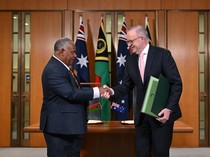 Australia-Vanuatu Teken Pakta Larang Pangkalan Asing, Tangkal China?