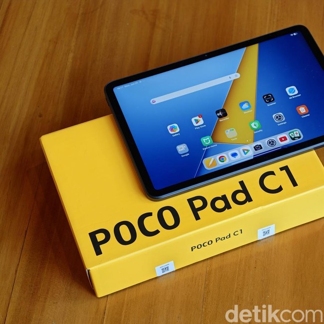 Unboxing Poco Pad C1, Tablet Rp 2,2 Juta Pas untuk Belajar dan Hiburan