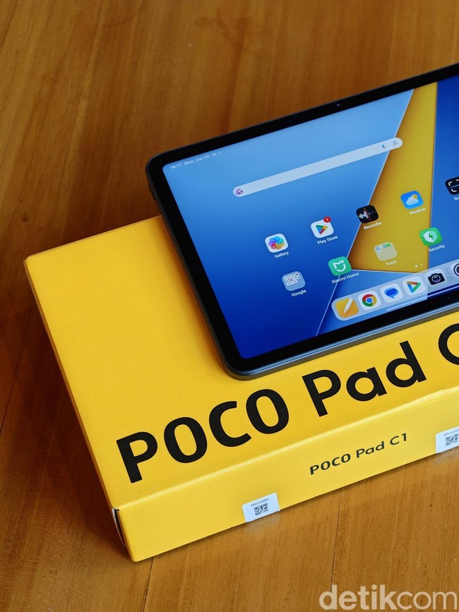 Unboxing Poco Pad C1, Tablet Rp 2,2 Juta Pas untuk Belajar dan Hiburan