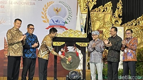 Rakernas ADPSI ke-II digelar di Sanur, Denpasar, Bali, Senin (29/6/2026).