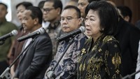 Rapat tersebut membahas pertumbuhan ekonomi Indonesia sekaligus upaya mitigasi di tengah ketidakpastian ekonomi global. ANTARA FOTO/Dhemas Reviyanto/kye 