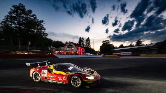 Sean Gelael finis kelima bersama AF Corse 50 di 24H of Spa.