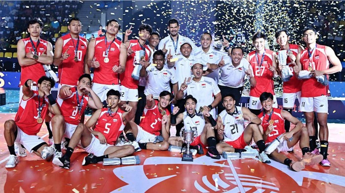 Tim Voli Putra Indonesia Juara AVC Cup 2026