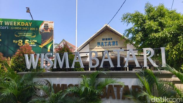 Wisma Batari Solo Wisma Batari, salah satu bangunan cagar budaya yang menjadi saksi perkembangan industri batik di Kota Solo. Foto diunggah Senin (29/6/2026).