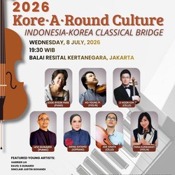 Musisi Indonesia-Korea Selatan Bakal Sepanggung di Konser Klasik Internasional