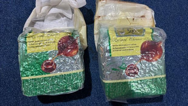 Bareskrim Polri menangkap kurir 2 kilogram ganja dari jaringan Malaysia di Bengkalis, Riau, pada Jumat (26/6/2026).