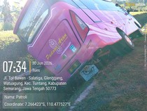 Niat Hati Mau Piknik, Bus Pariwisata di Semarang Malah Masuk Parit-2 Tewas