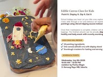 Ajak Anak Latih Kreativitas Melalui Kelas Edible Canvas Yuk!