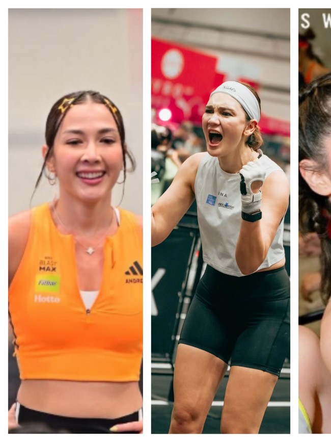 Adu Gaya Rambut & OOTD Sporty Luna Maya Hingga Cinta Laura di Hyrox Jakarta